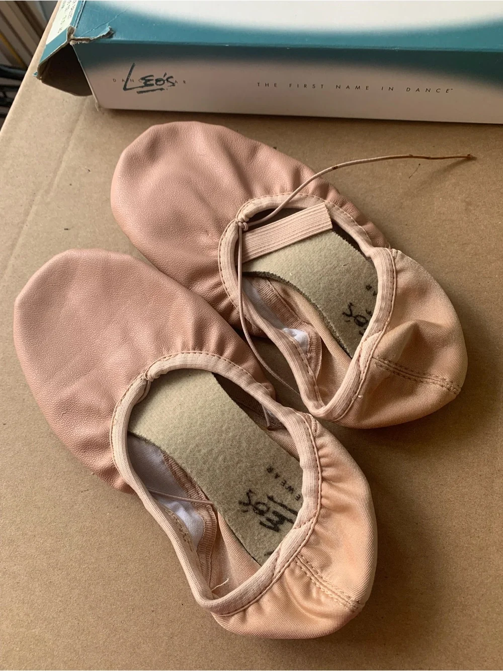 Leo’s ballet shoes , size 7.5
